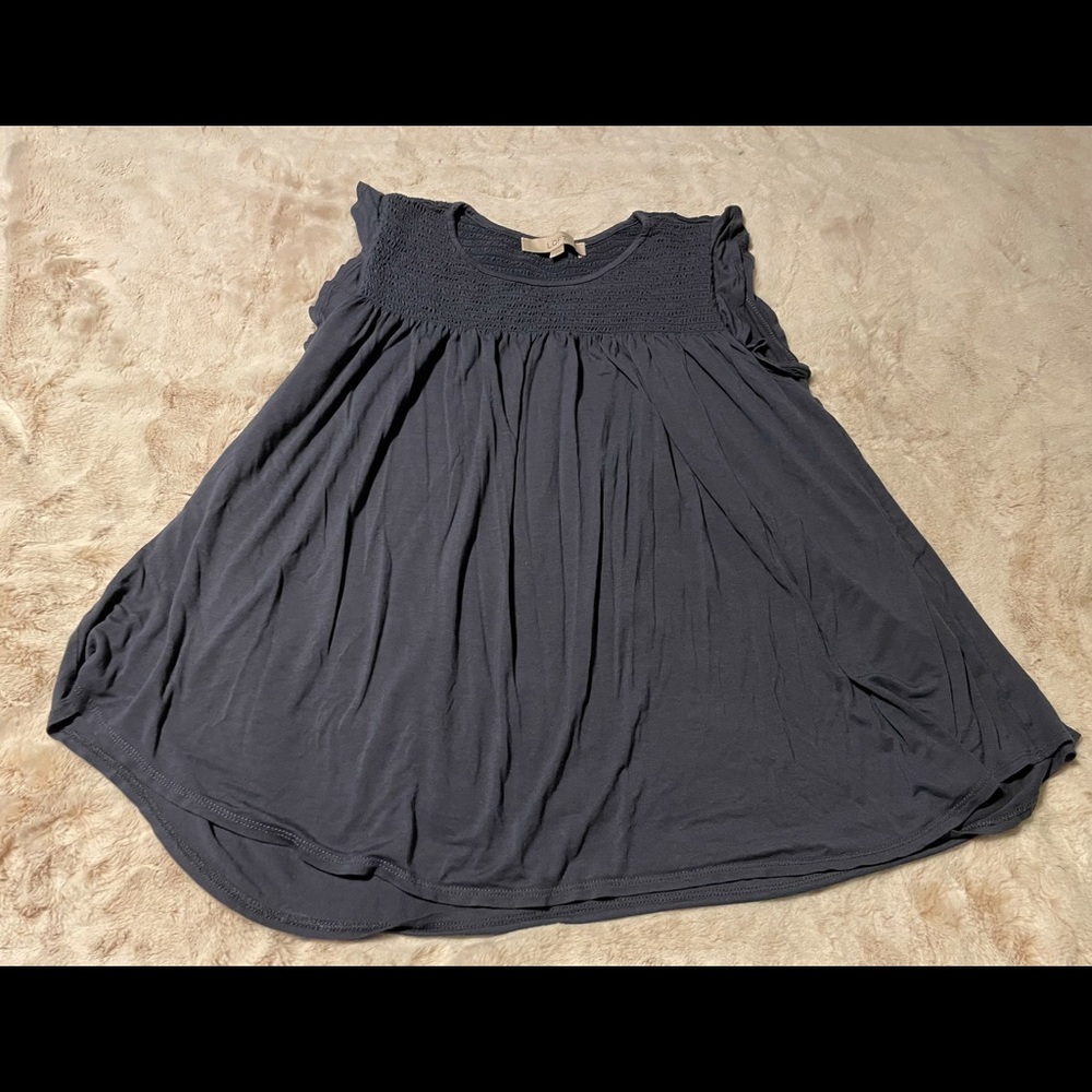 Blue/Gray top - Like New
